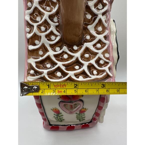 The Gingerbread cottage tea light candle holder Blue Sky Heather Goldmine. NWT - Picture 10 of 12